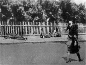 Holodomor Corpses in Street